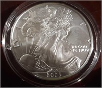 2005 US American Eagle Liberty Silver Dollar