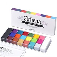 UCANBE Athena Face Body Paint Oil Palette, Profess