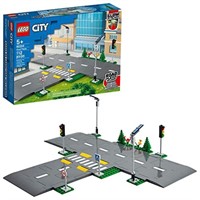 LEGO City Road Plates 60304 - Building Toy Set,