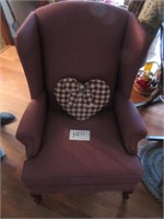 Queen Ann Wing Back Chair