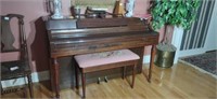 Wurlitzer Piano including Bench. Will need to be