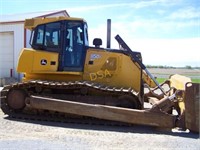 2009 Deere 850J Crawler Tractor,