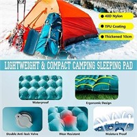 OPL5 Camping Sleeping Pad, 4 Inch Inflatable Air