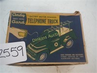 Battery Operated Telephone truck