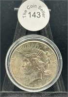 1926 Peace Dollar No Mint Mark UNC