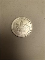 2021 Cannabis 1 oz Silver Round