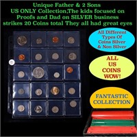 Unique Father & 2 Sons US ONLY Collection,The kids