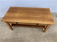 Rectangular Contemporary 2-drawer Coffee Table