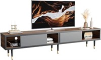 Bestier Mid Century Modern TV Stand for 85 ''tv