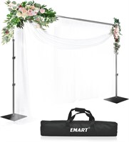 Emart Heavy Duty Backdrop Stand 8.5x10ft Black