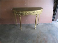 Hall/Vanity Metal Table,with Drawer