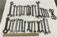 31 wrenches - Stanley, Husky, Pittsburgh,- mix
