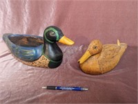 Handcrafted Wooden Duck by Benard P. Reid