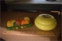 Two Vintage Covered Dishes