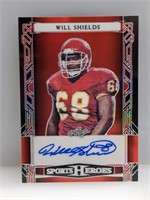 11/25 2024 Leaf Sports Heroes Will Shields Auto