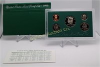 1996 US Mint Proof Coin Set 5 Coins in lot