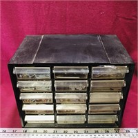 Organizer Case Filled With Nails / Screws