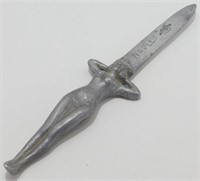 Trench Art Naples 1945 Letter Opener