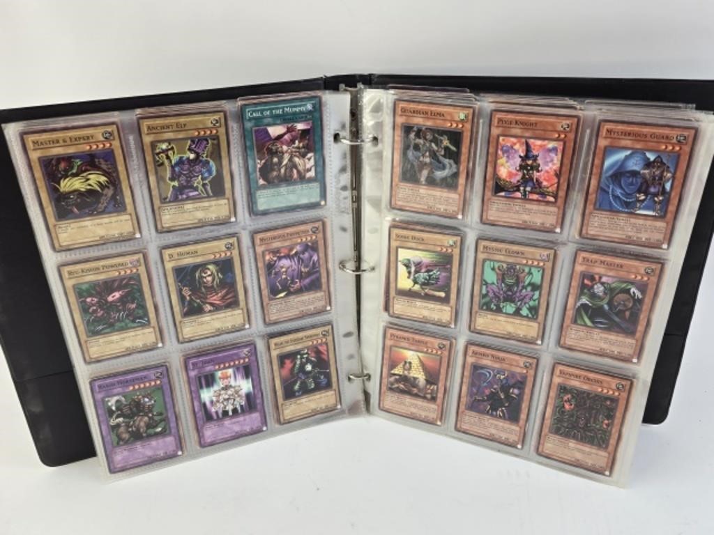 Binder of Yu-Gi-Oh! Trading Game Cards