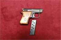 Beretta Pistol Model 950bs W/ Mag & Leather Holst