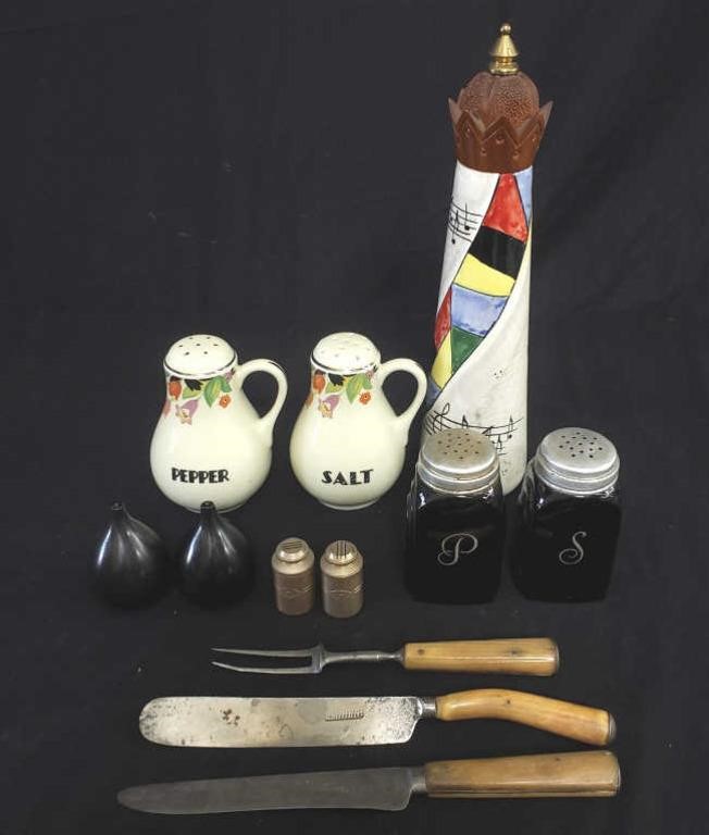 Salt and pepper shakers