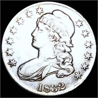 1832 Capped Bust Half Dollar XF+