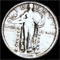 1920 Standing Liberty Quarter ABOUT UNCIRCULATED