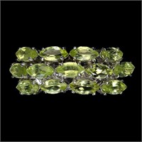 Natural Marquise Peridot Ring