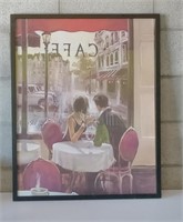 Framed Cafe Art Work