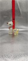 LOT OF 2 CERAMIC CATS