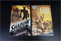 TWO AUTOGRAPHED COMIC BOOKS