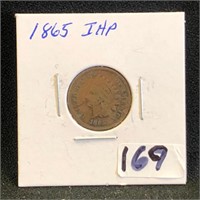 1865 Indian Head Penny - Fancy 5