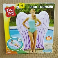 Playtoy Angel Wings Pool Lounger in Box, SEALED