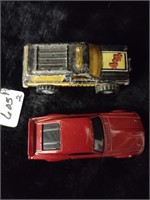 (2) Hot Wheels, Blazer & Mustang