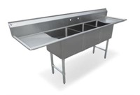 New SWS3C162012-24LR 3 Comp. Sink Retail $1500