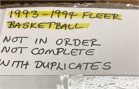 1993-94 Fleer Basketball Cards