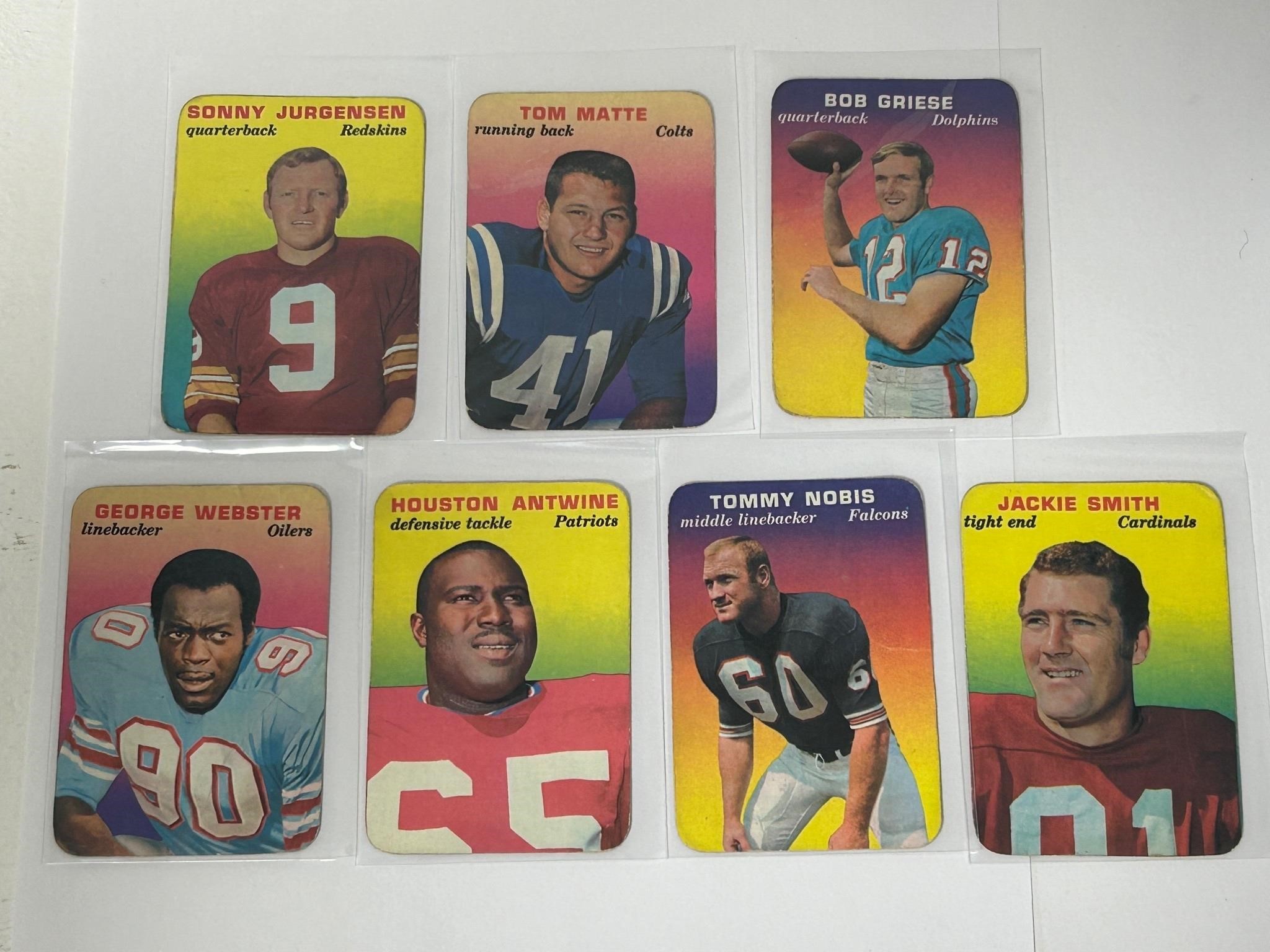 1970 Topps Glossy Cards - Creasing on Cards