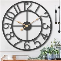 MuZi famlily Wall Clocks for Home Decor,Large