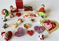 Vintage Valentine's Brooches & Stuff