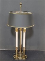 Vintage Stiffel brass candelabra-style bouillotte