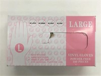 Vinyl Gloves Powder-Free Size L