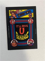 1982 Nintendo Donkey Kong Sticker Bananas