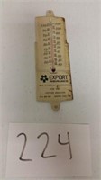 EXPORT INSURANCE METAL THERMOMETER