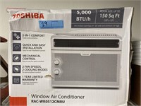 Toshiba window air conditioner. Fits window