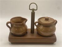 Mini Creamer and Sugar Set