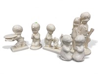 c1960s Rare White Porcelain GOEBEL Figures