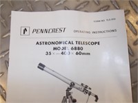 Penncrest Model 6880 Telescope