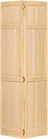 Closet Door, Bi-fold, 6-panel Style Solid Wood