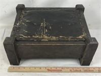Antique Wooden Footrest/Stool