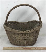 Vintage Wicker Hand Basket